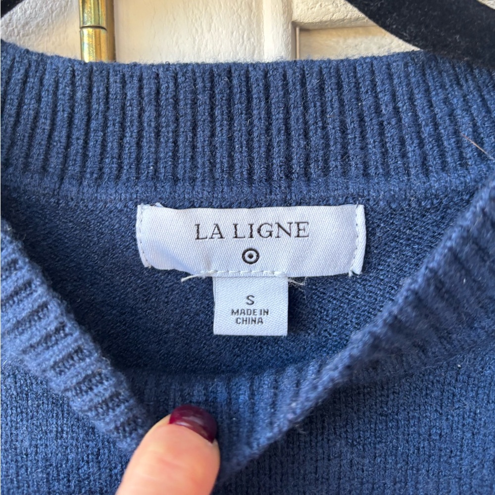 La Ligne x Target Striped Blue & Red Sweater - Picture 4 of 7